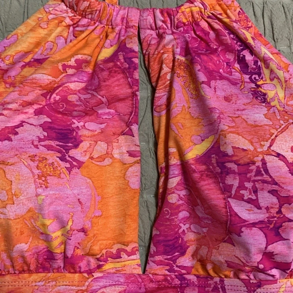 Lauren Ralph Lauren Women’s Tropical Halter One Piece Swimsuit 12 Beach Vacay